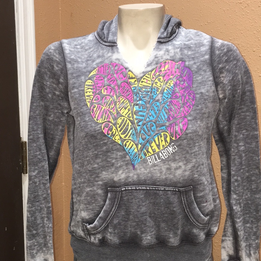 Girls billabong hoodie